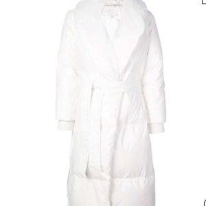 Alice + Olivia by Stacey Bendet Shiny White Jacket